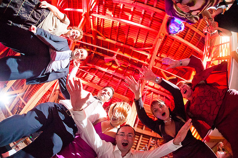 Fisheye-Foto-Party-Hochzeit
