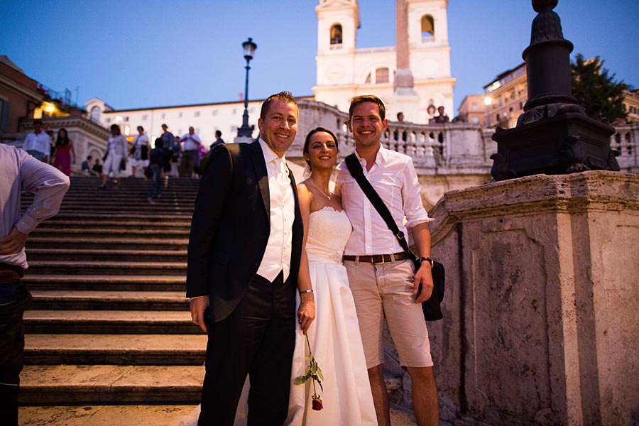 Hochzeitsfotograf Fulda mit Brautpaar in Rom