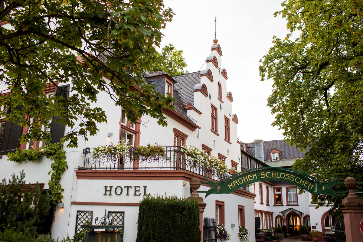 Kronenschlösschen im Rheingau Hochzeit