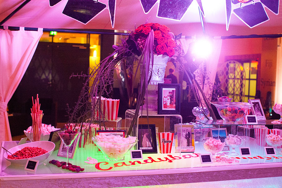 Candybar auf einer Hochzeit