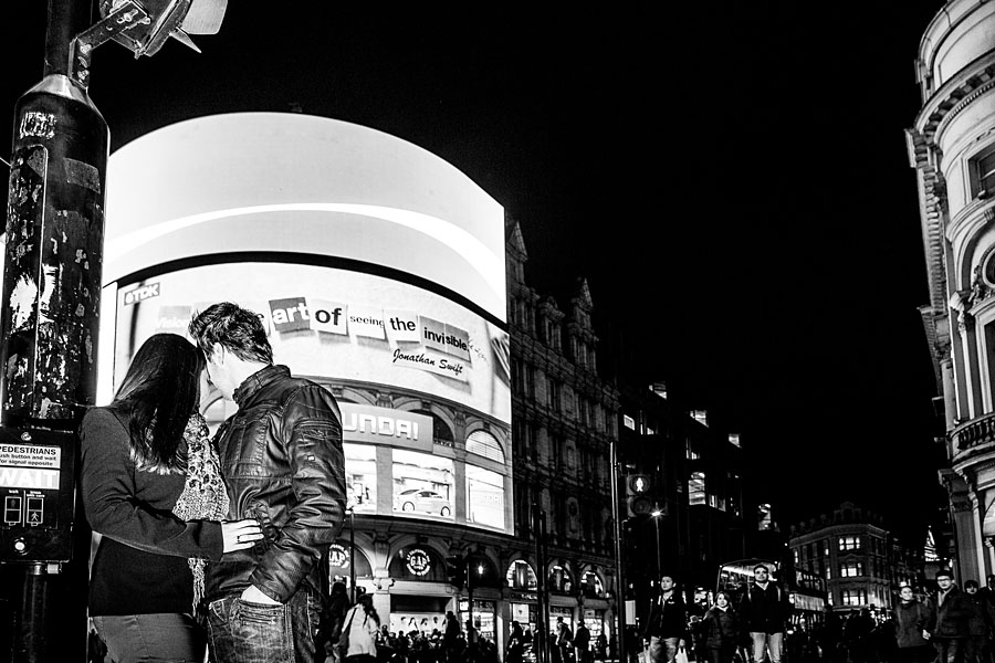London bei Nacht - Romantisch am Piccadilly Circus