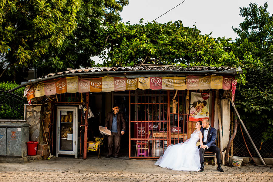 Afterwedding Shooting in der Türkei Braut und Bräutigam