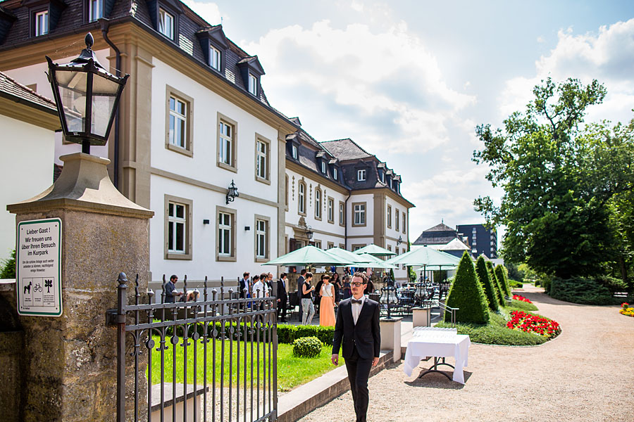 Hochzeit Schlossgarten im Schlosshotel Bad Neustadt
