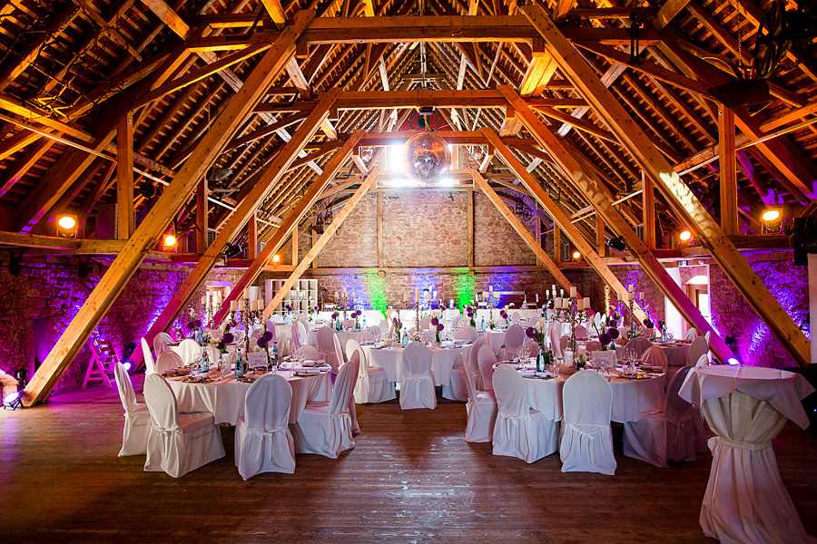 Deko und Licht im Hühnerhof in Gettenbach - tolle Dekoration