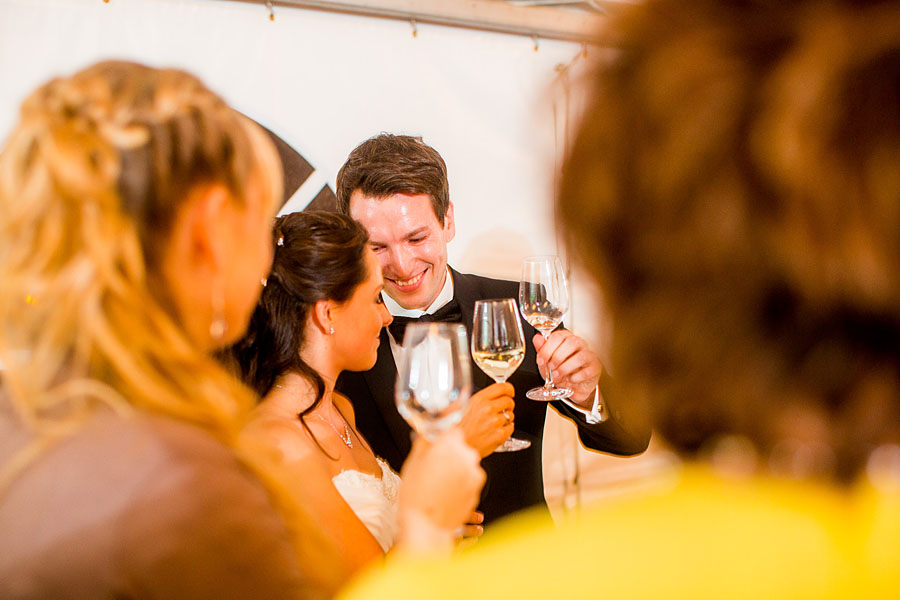 Hochzeit in Ettlingen nähe Stuttgart im Regen