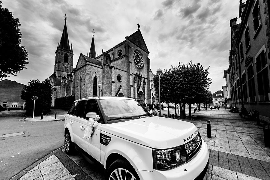Range-Rover als Brautauto - tolles Brautauto -