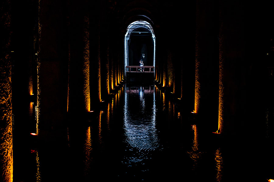 Cisterna Basilica wundervolles Foto in Istanbul