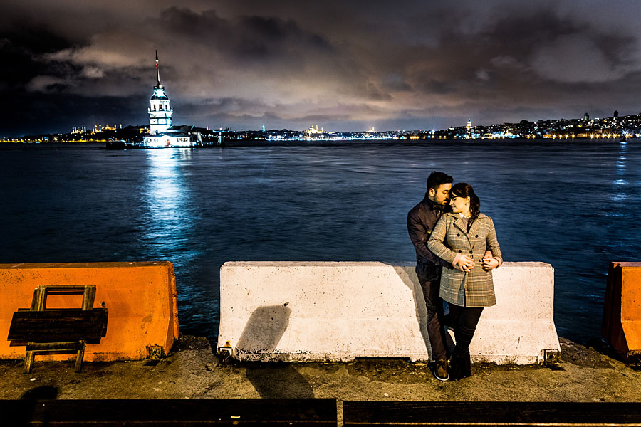 Steffen Löffler - fotografiert während der Nacht Hochzeitsbilder in Istanbul