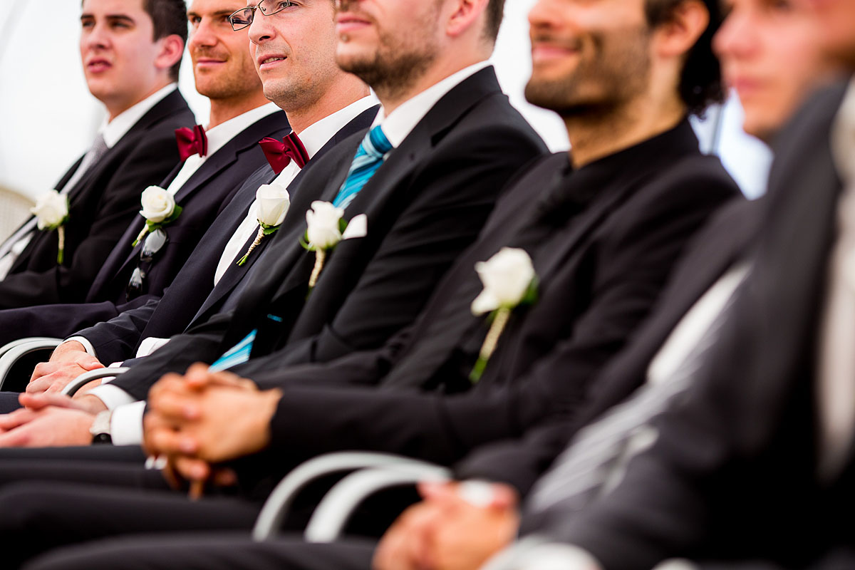 Hochzeit, Groomsmen, Party, Hochzeitsfotografie, Männer, Krawatten, trauung