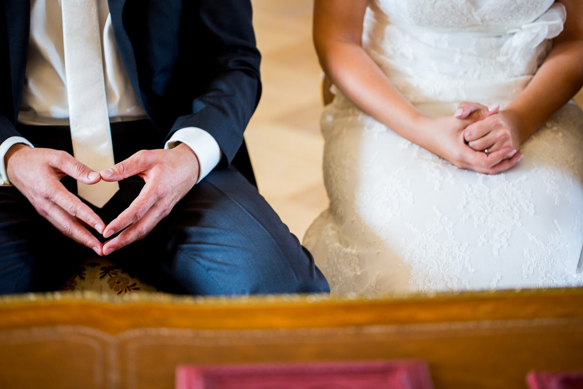 Sippelshof Hochzeit Standesamt Altar Er und Sie