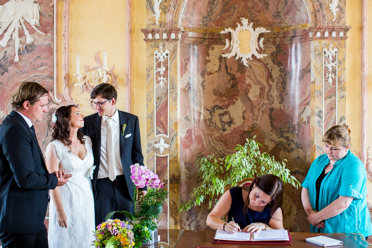 Sippelshof Hochzeit Standesamt Unterschrift