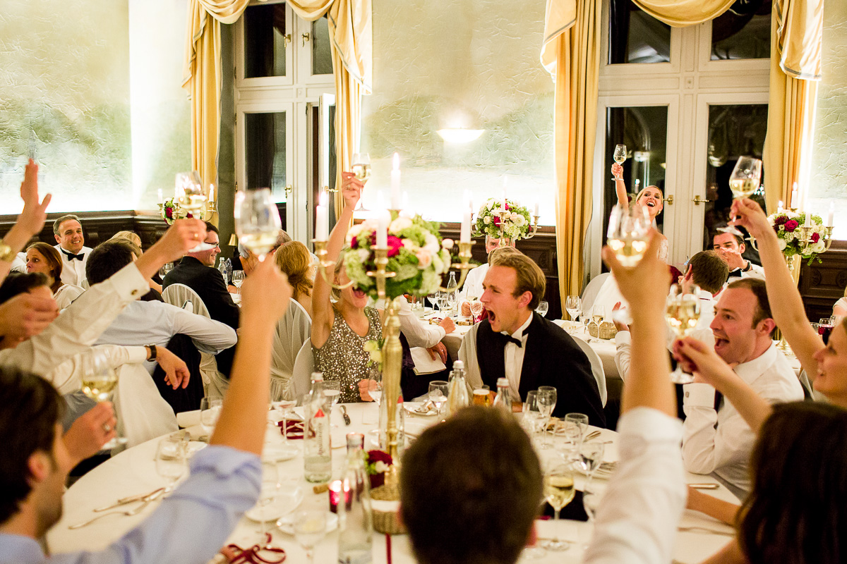 Party on Kronenschlösschen Hochzeit, Dinner, Freude, Spaß