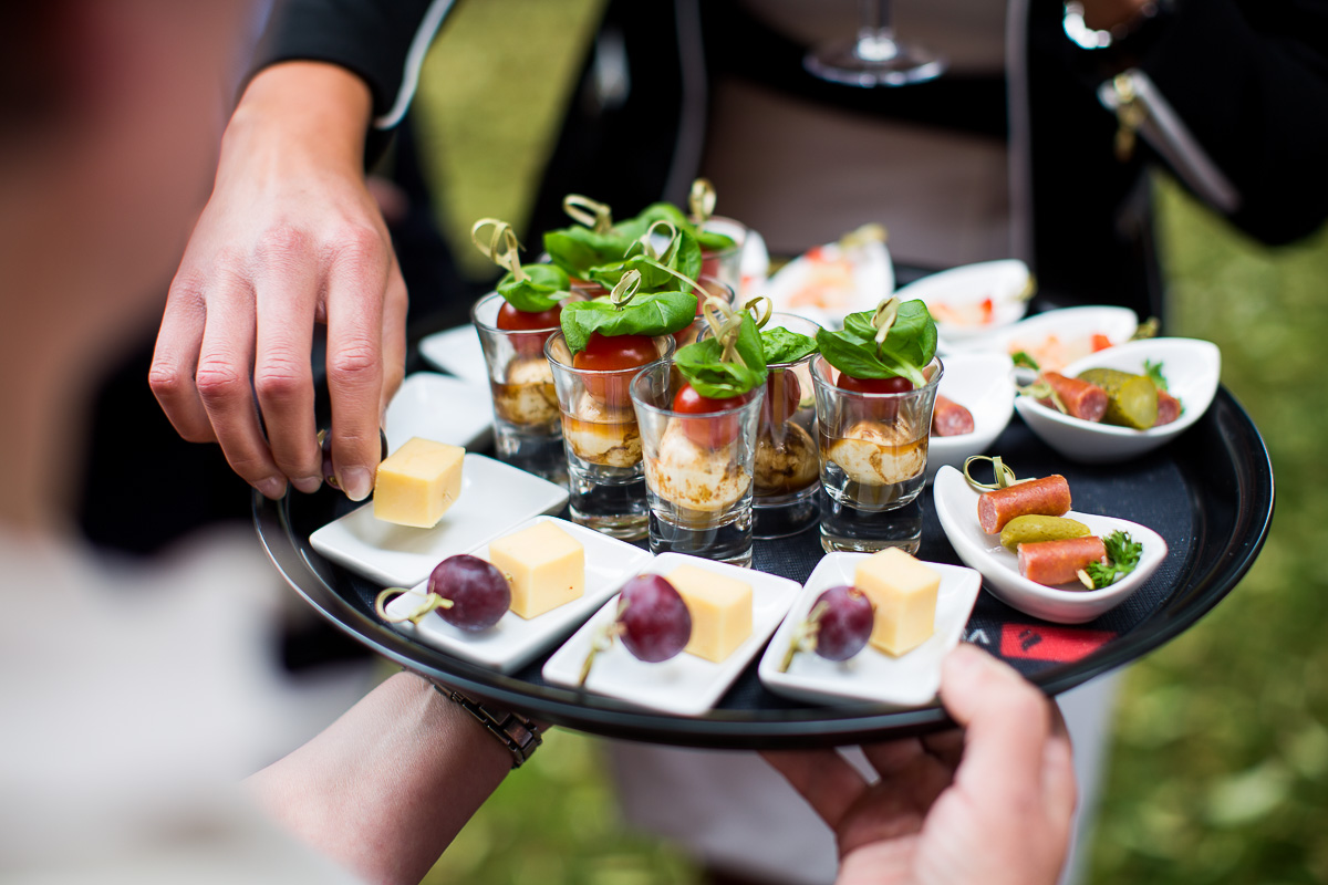 Apero, Empfang, Häppchen, Hochzeit in Kassel