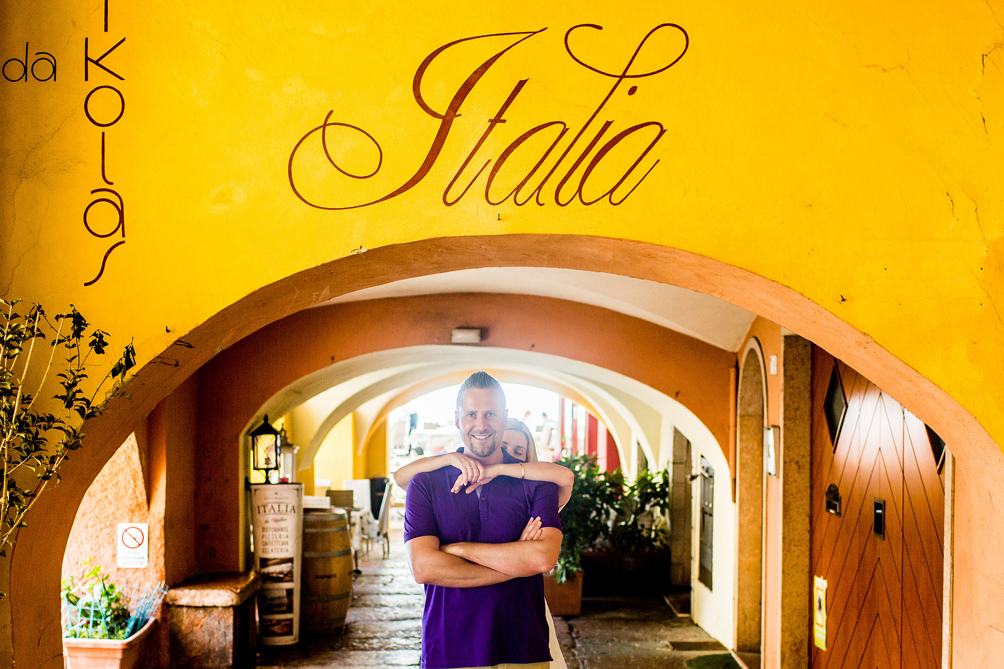 Paarshooting Malcesine im Restaurant Gardasee, Malcesine, Restaurant, Italien, Paar, verliebt, Italia, italienisch