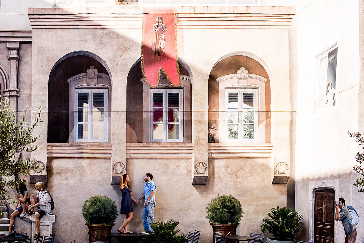 Engagement - Paarfotos in Montpellier - liebe - verliebt