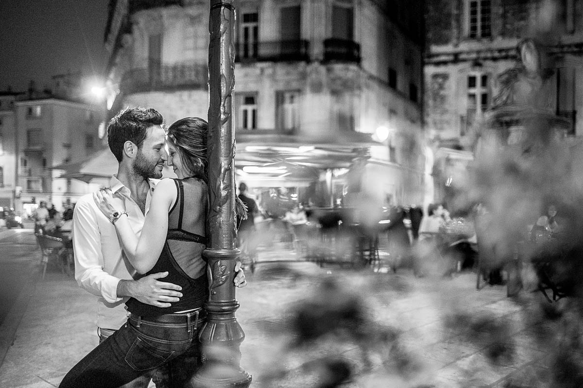 Engagement - Paarfotos in Montpellier - liebe - verliebt