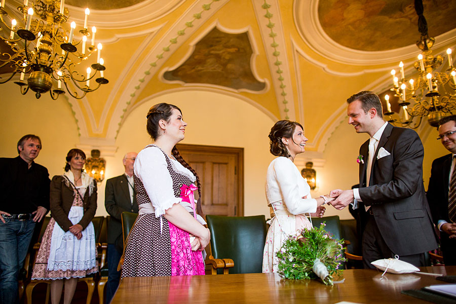 Ringtausch auf Hochzeit in Fulda