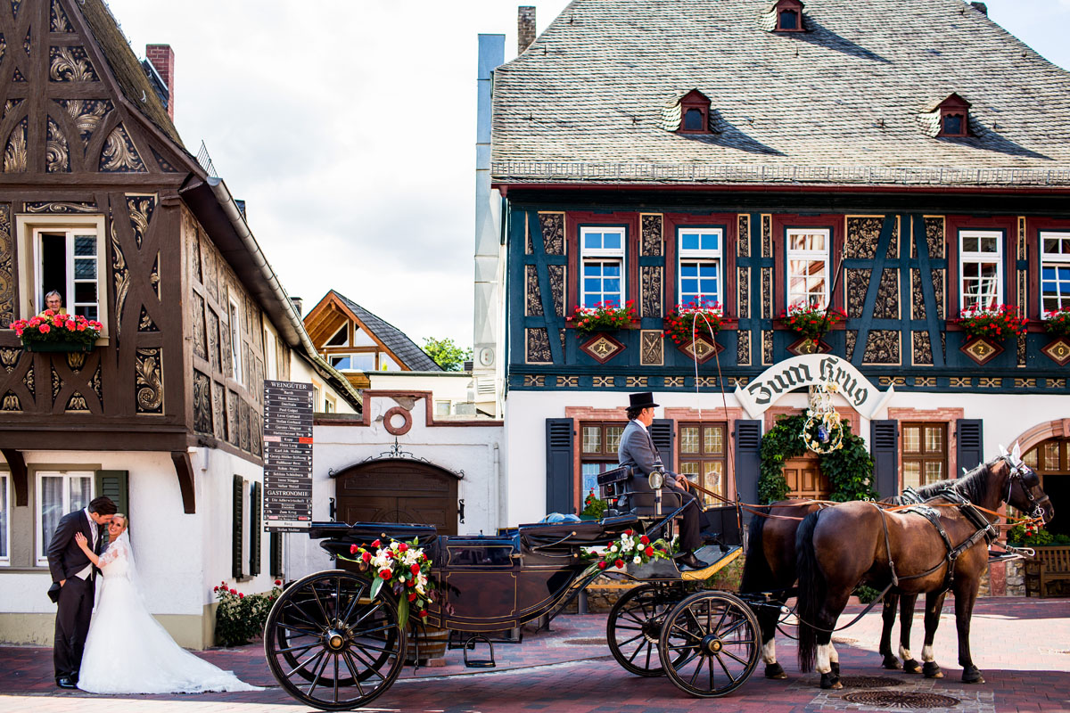 Brautpaar im Rheingau