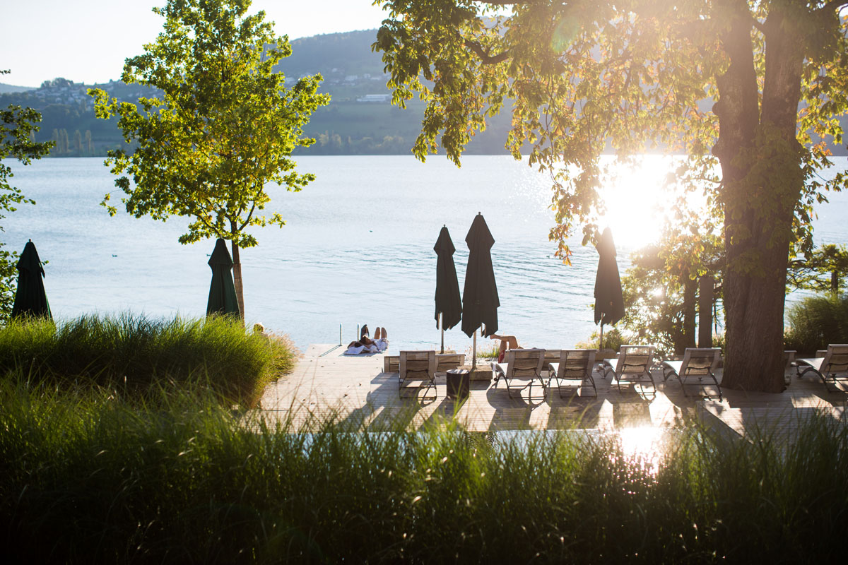 Blick auf den Hallwilersee Hochzeit