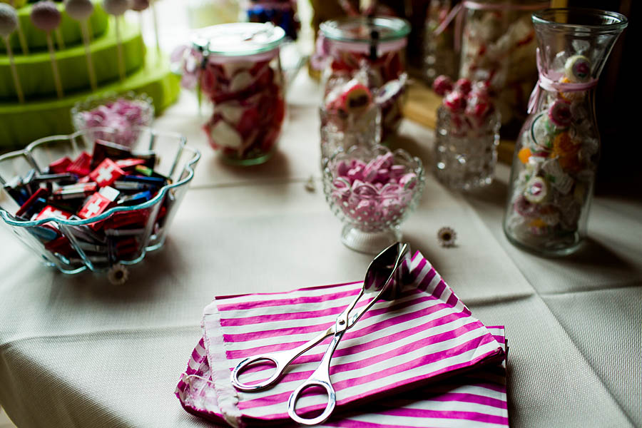 Candybar auf Hochzeit Landhochzeit