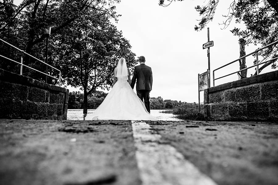 Überflutung in Bad Neustadt - Hochzeit