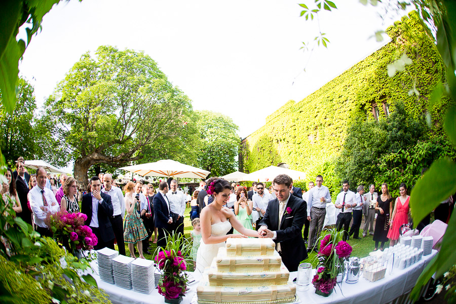 Hochzeitstorte Koffer - Kupferbergterrassen - Hochzeitslocation Mainz