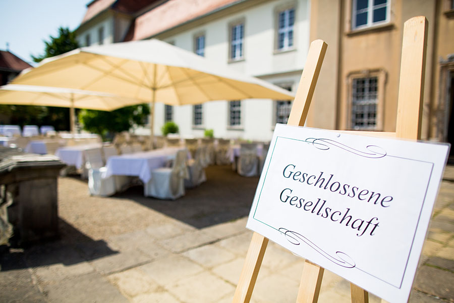 Hochzeit im Schloss Fasanerie in Eichenzell