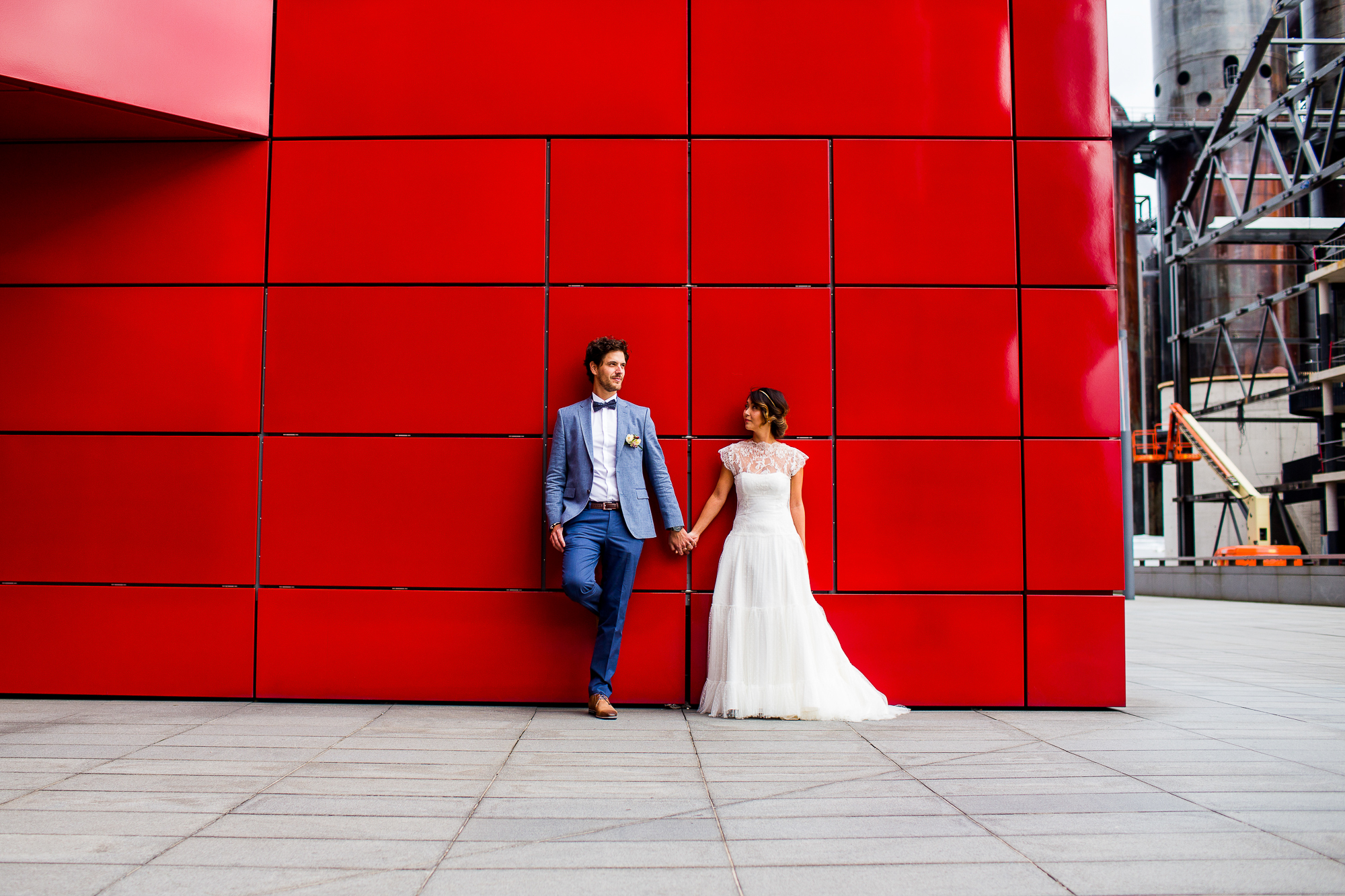 Luxemburg, Hochzeit, Hochzeitspaar, in love, nachdenklich, bunt, spitze, glücklich, verliebt, Hochzeitstag