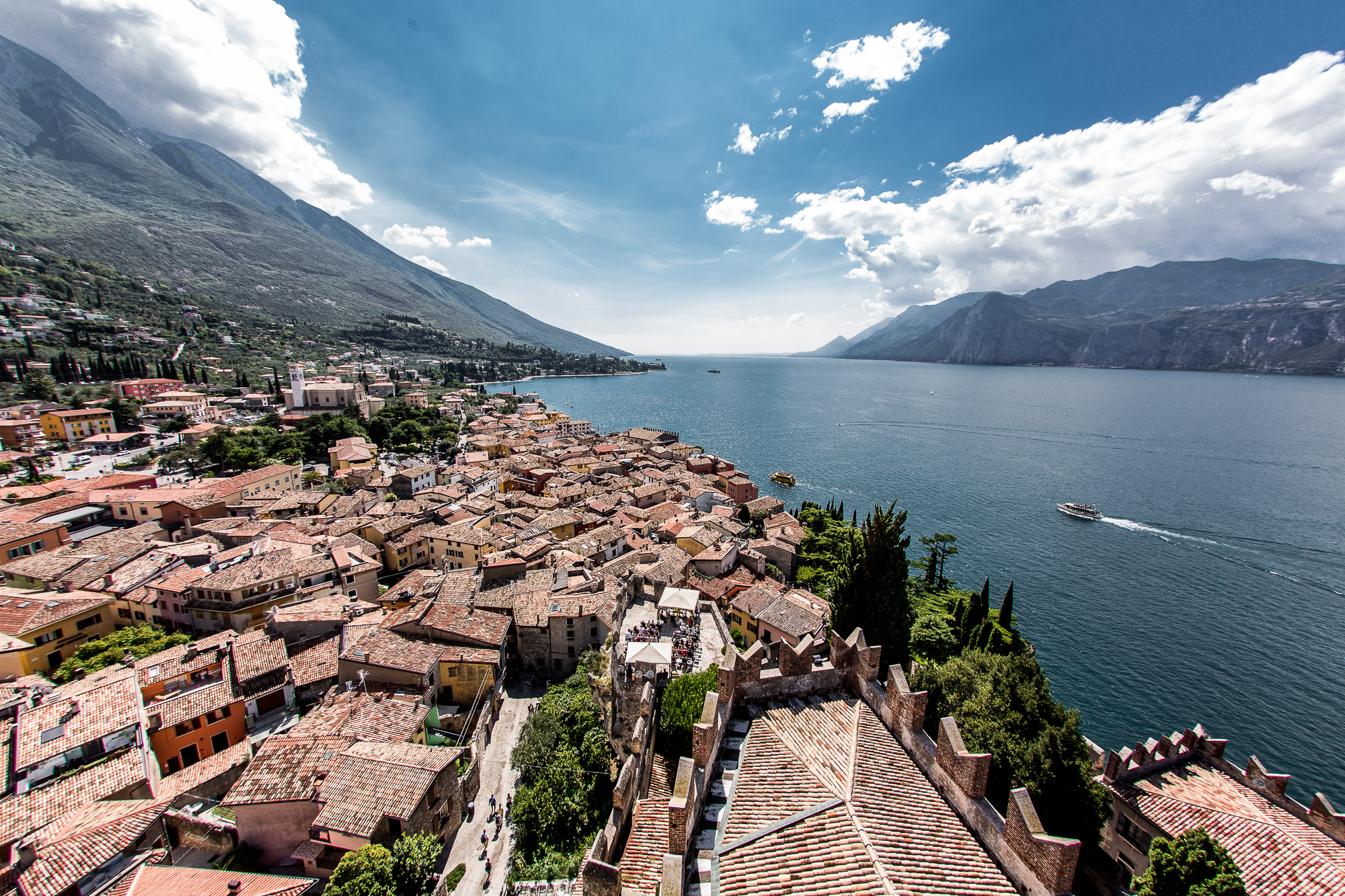 Hochzeit, Castello Scaligero Malcesine, Lago di Garda, Italy, Malcesine, Lake, view, fotografie, landschaftsaufnahme