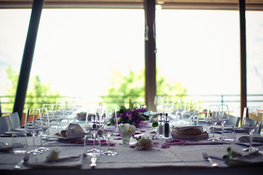 romantisches Dinner Hochzeit Gardasee